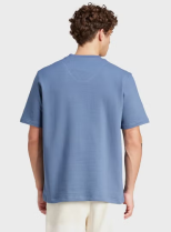 Lounge Pique Terry Blue T-Shirt